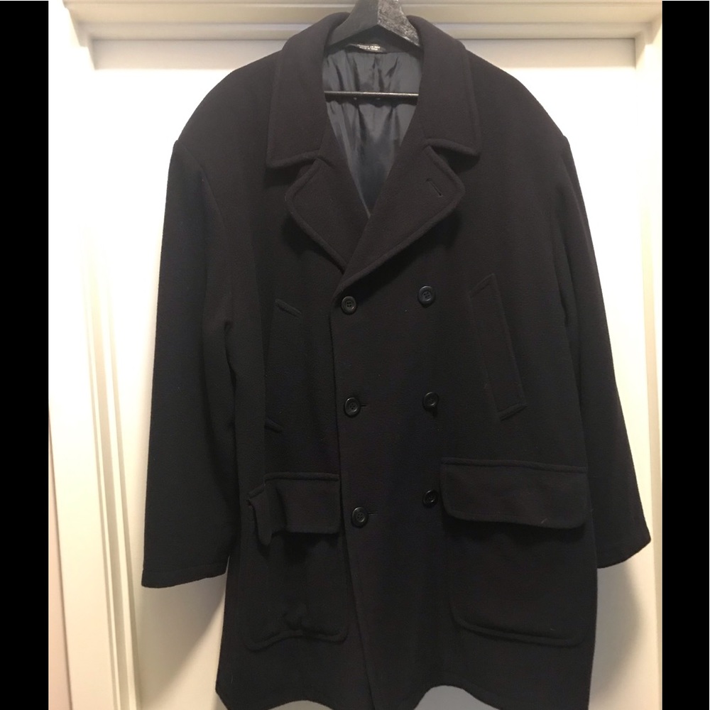 Geoffrey Beene Pea Coat Size L